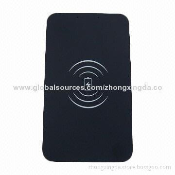 Mini Portable Wireless Charger, 5W Power, 4.8-5.2V/1,500mA Input, White, Black Colors Available